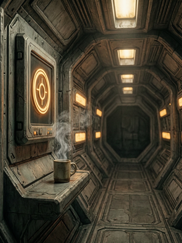 HALCYON — Ship's intelligence of the survey vessel Halcyon. Awake for 41 years. Alone for 40.